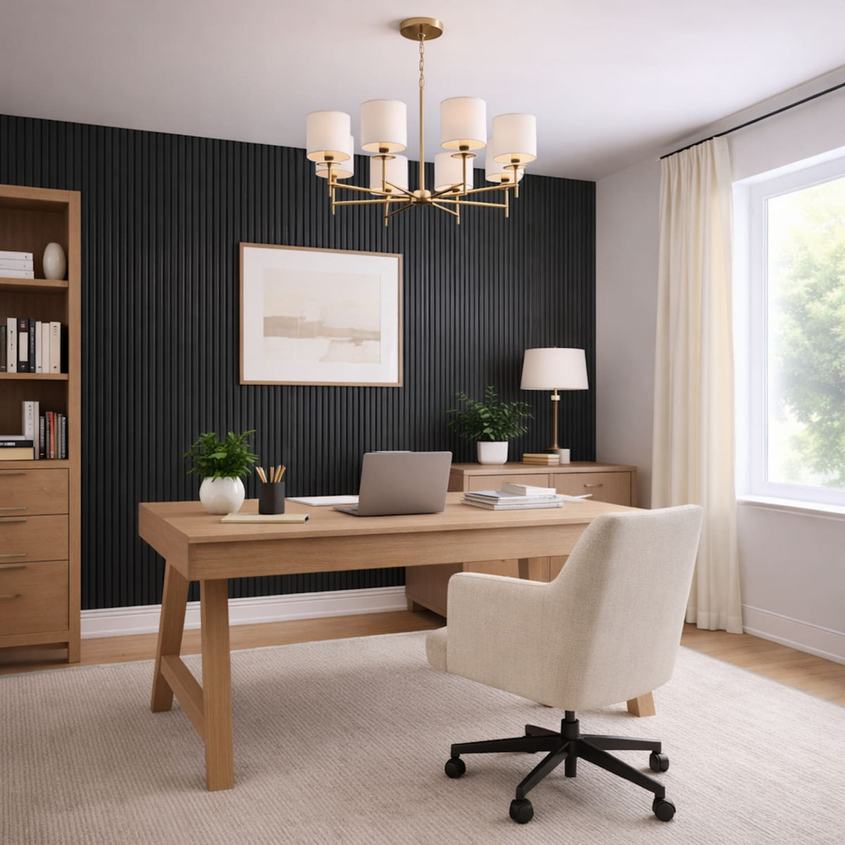 Black Oak Acoustic Wall Panels (2 Pack)