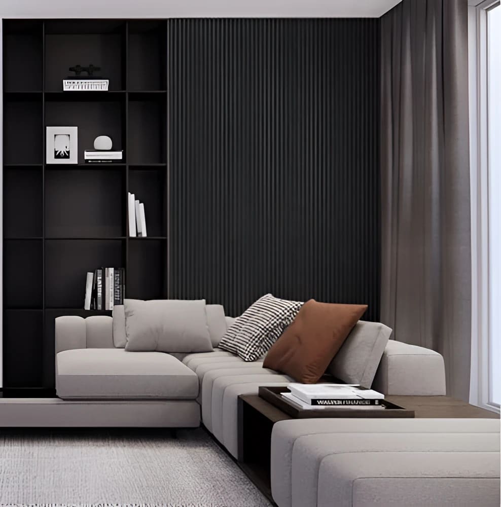 Black Oak Acoustic Wall Panels