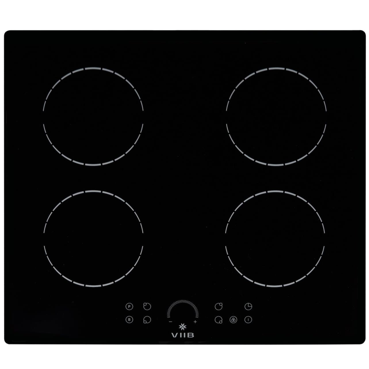 VIIB | 7000w 4 Ring Induction Hob | Circle Zone Design