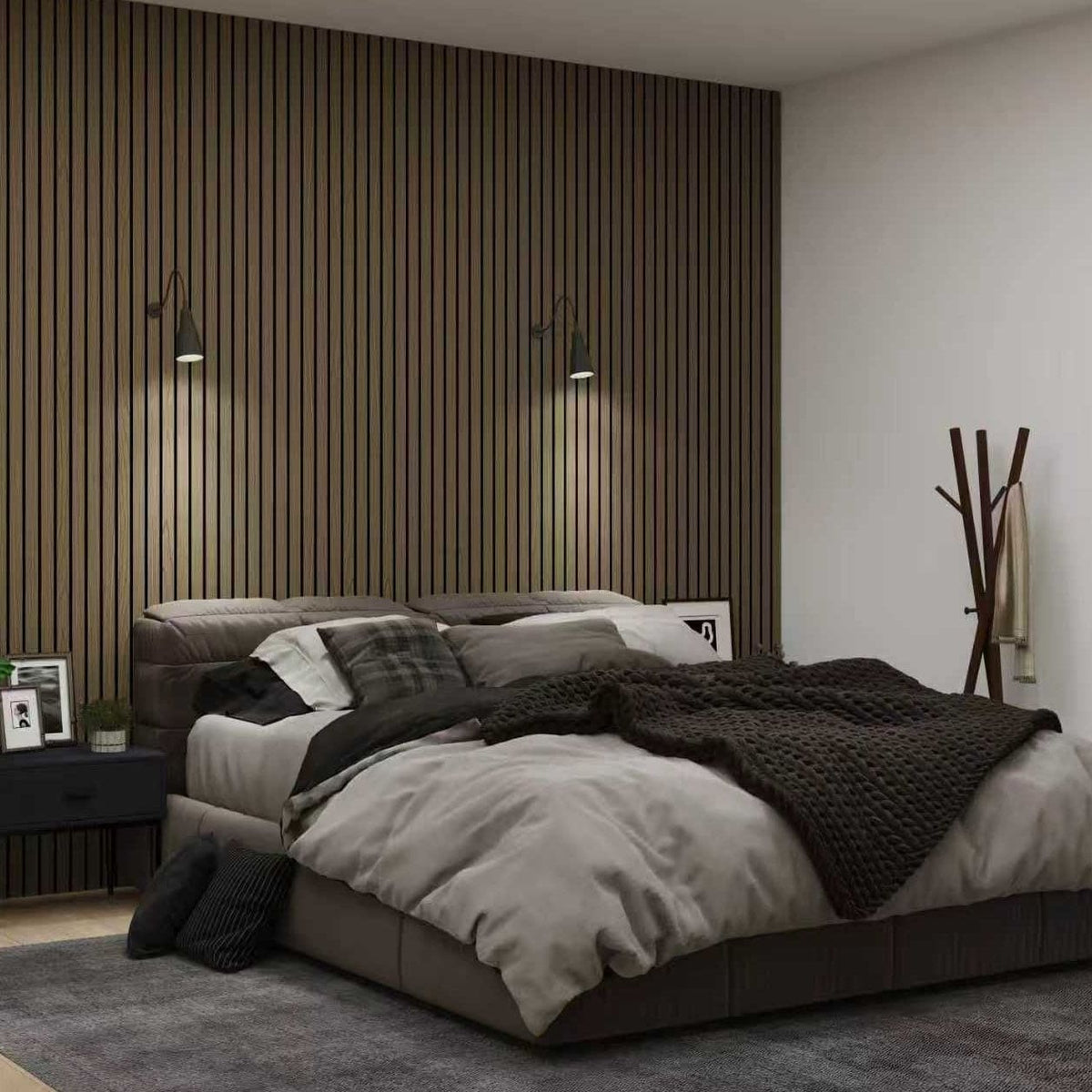 Walnut Acoustic Wall Panels (3 Pack)
