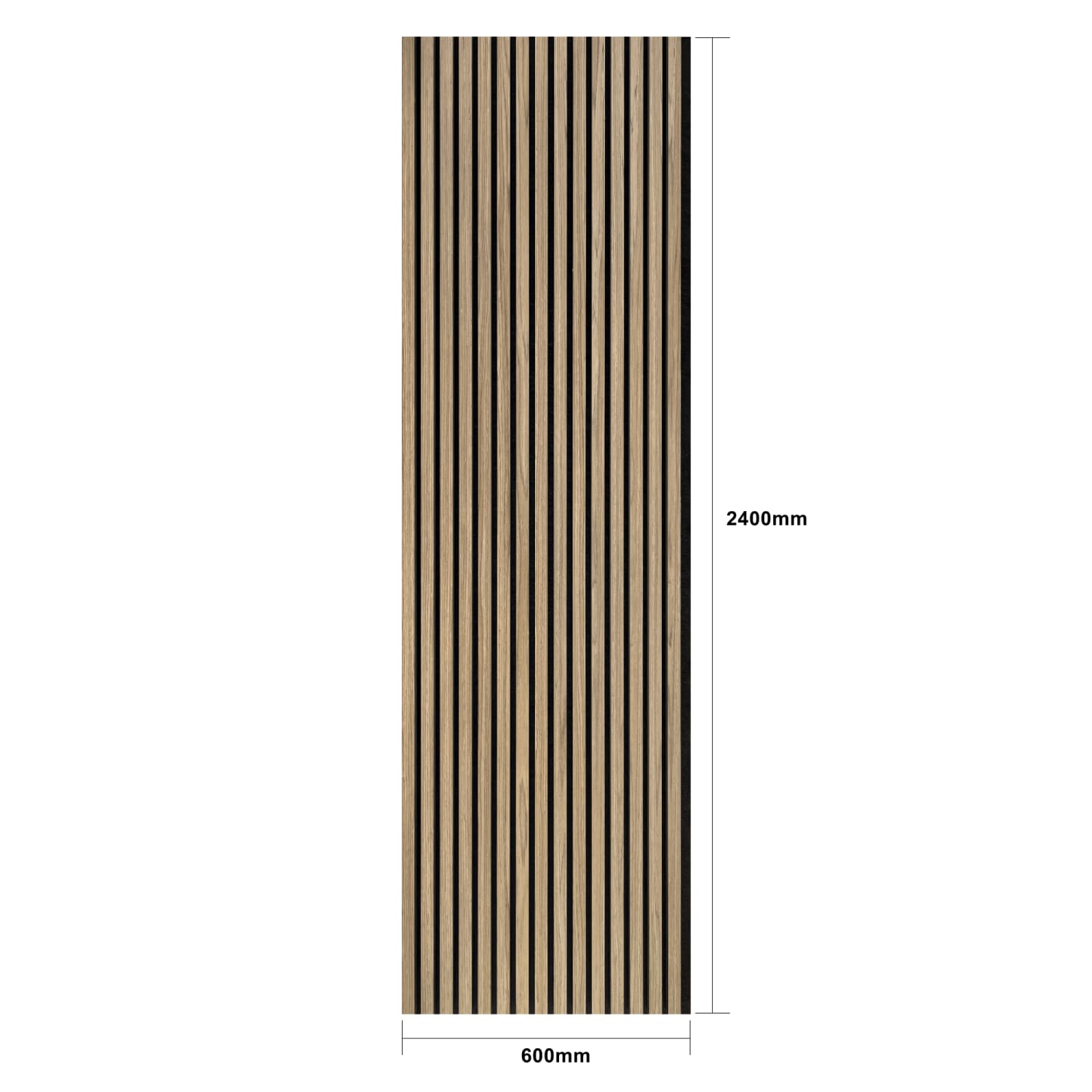 Vertical wooden slats arranged in parallel lines.