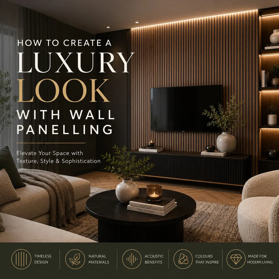 How to Create a Luxury Look with Wall Panelling