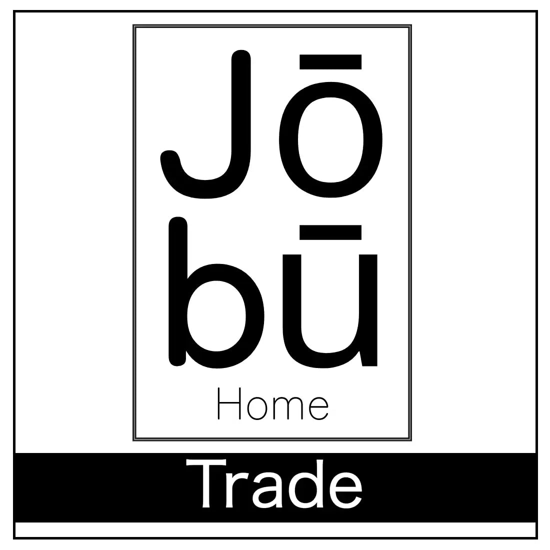 Black and white logo.