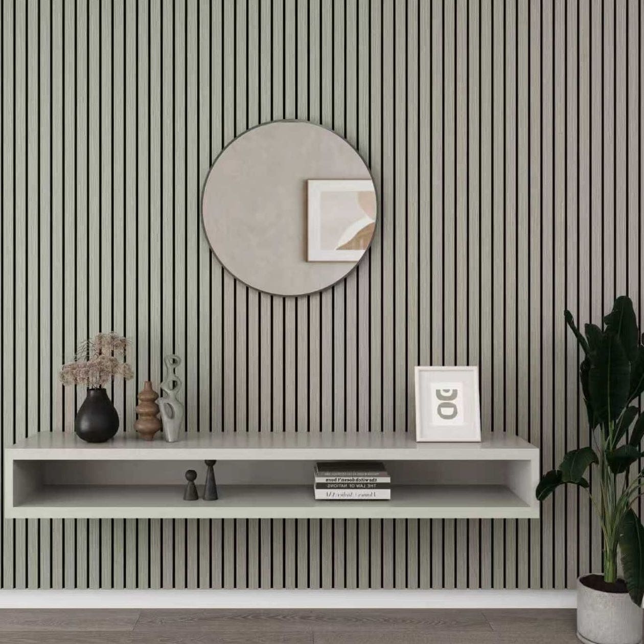 Grey Oak Acoustic Wall Panels