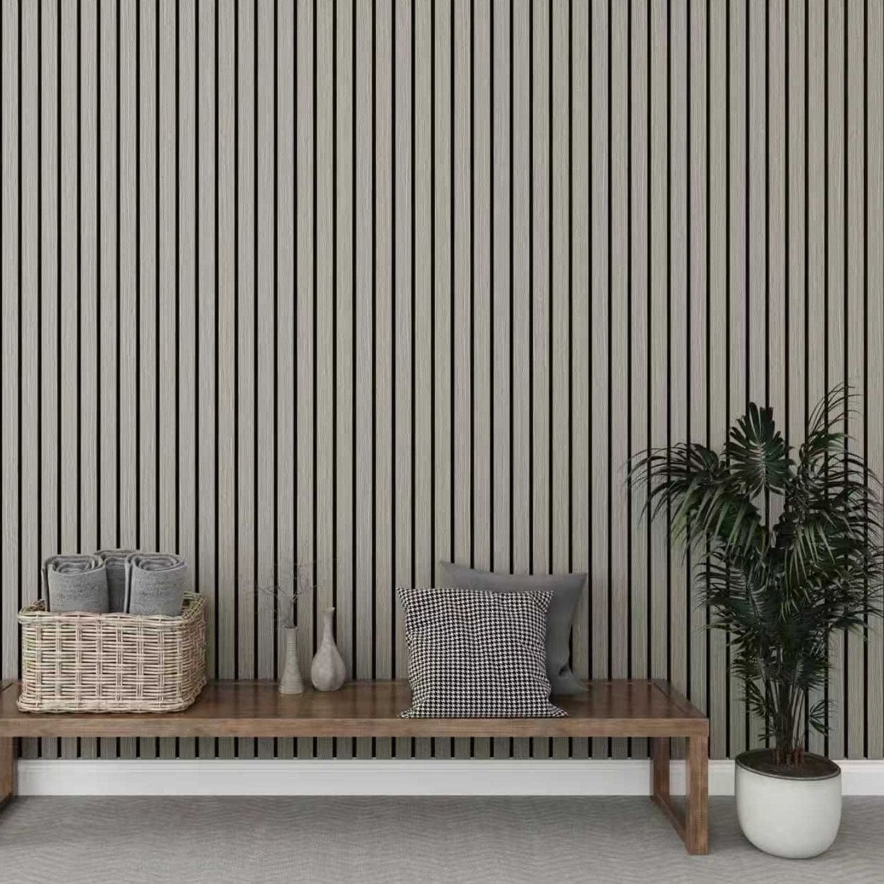 Grey Oak Acoustic Wall Panels