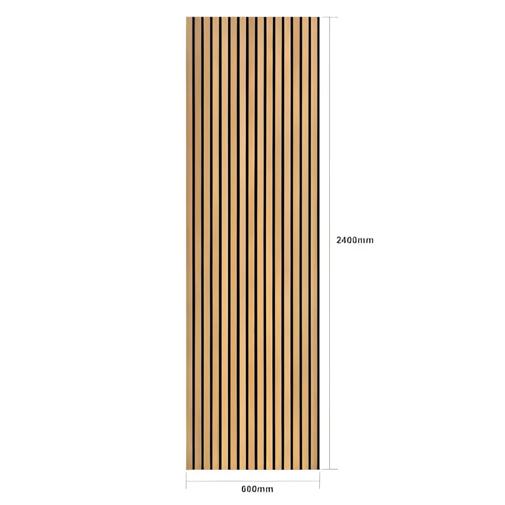 Natural Oak Acoustic Wall Panels