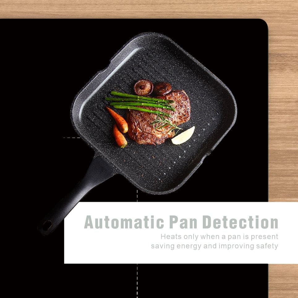 VIIB | 2800W 4 Ring Induction Hob | Cross Zone Design | Plug In