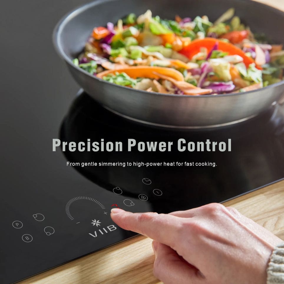 VIIB | 7000w 4 Ring Induction Hob | Circle Zone Design