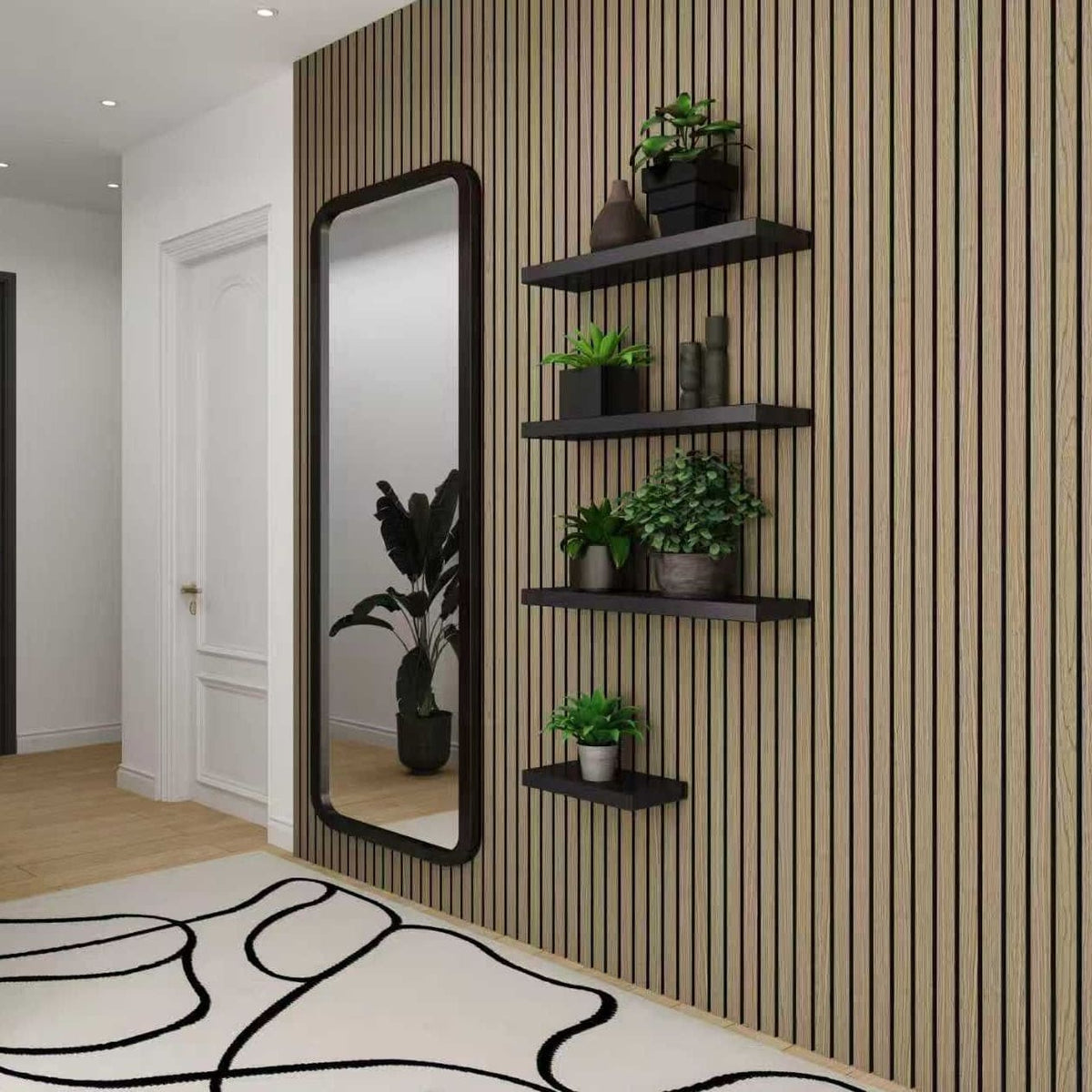 Walnut Acoustic Wall Panels (3 Pack)