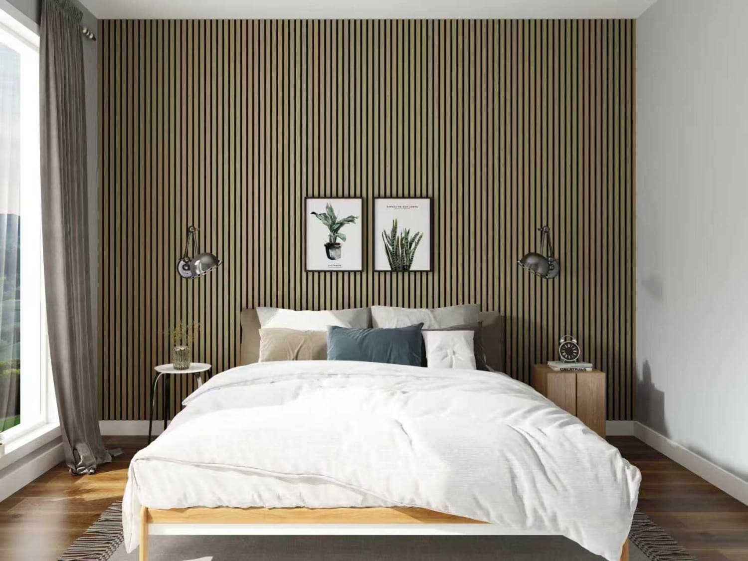 Walnut Acoustic Wall Panels